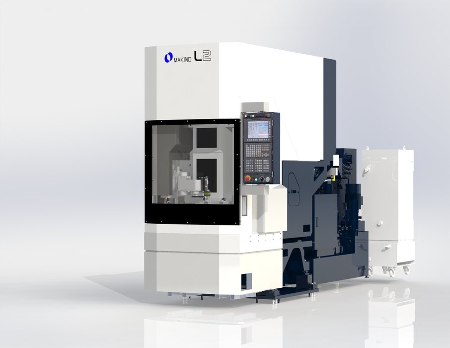 New Makino L2 5-axis vertical machining centres:  Optimum solution for high-volume parts production